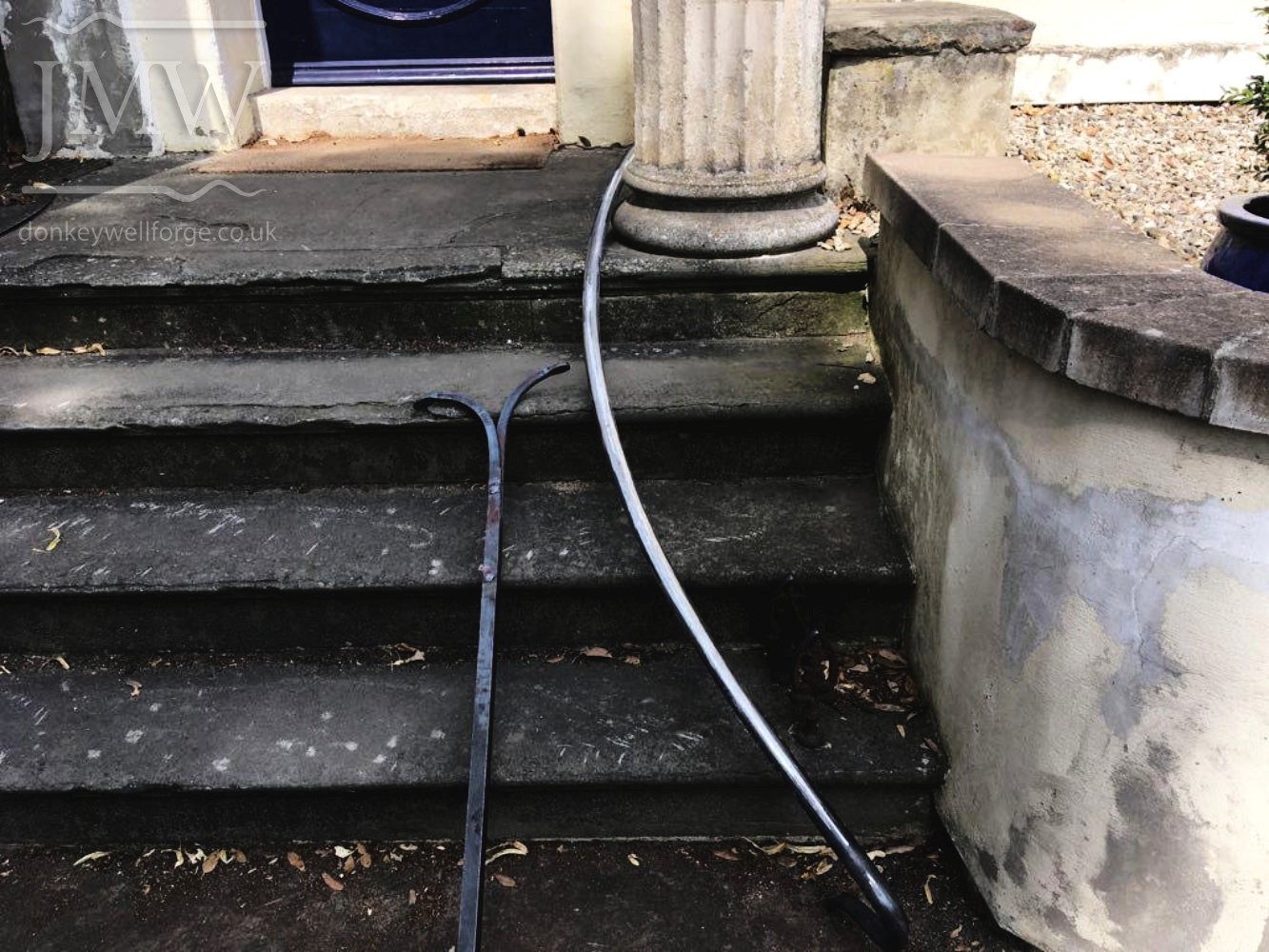installating-handrail-steps-iron