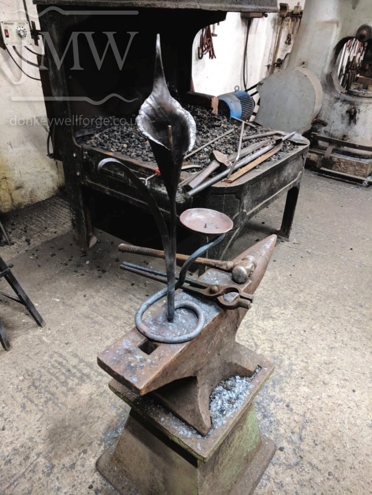 making-iron-lilly-blacksmith-gloucestershire