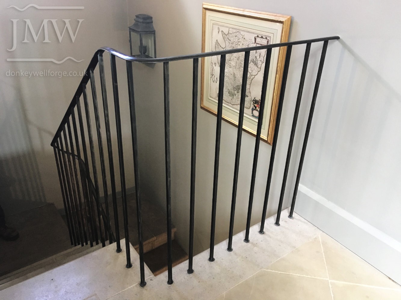 balustrades-stair-handrail-iron-country-house-riveted-forged