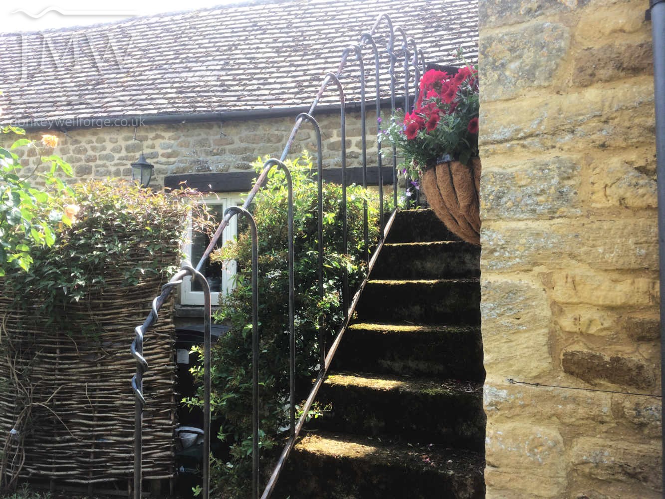 forged-ornate-stair-railing-bespoke-zinc-lead-finish-iron-garden-donkeywell