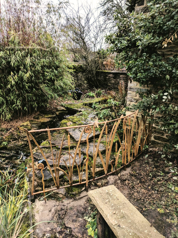 reed-bullrush-railings-garden-cotswolds-ornate-iron-forged-donkeywell