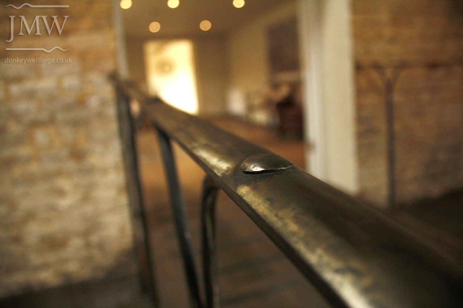 ironwork-handrail-wedding-venue-cotswolds-barn-architectual-rivets