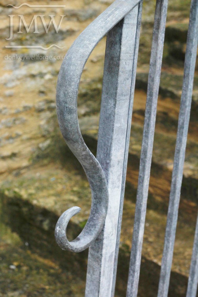 forged-ironwork-external-stair-handrail-railing-detail-scroll