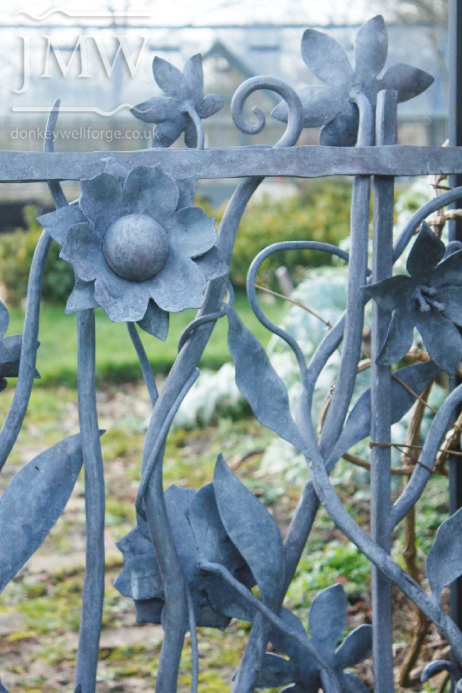 Garden-forged-Floral-Panel-artistic-blacksmith