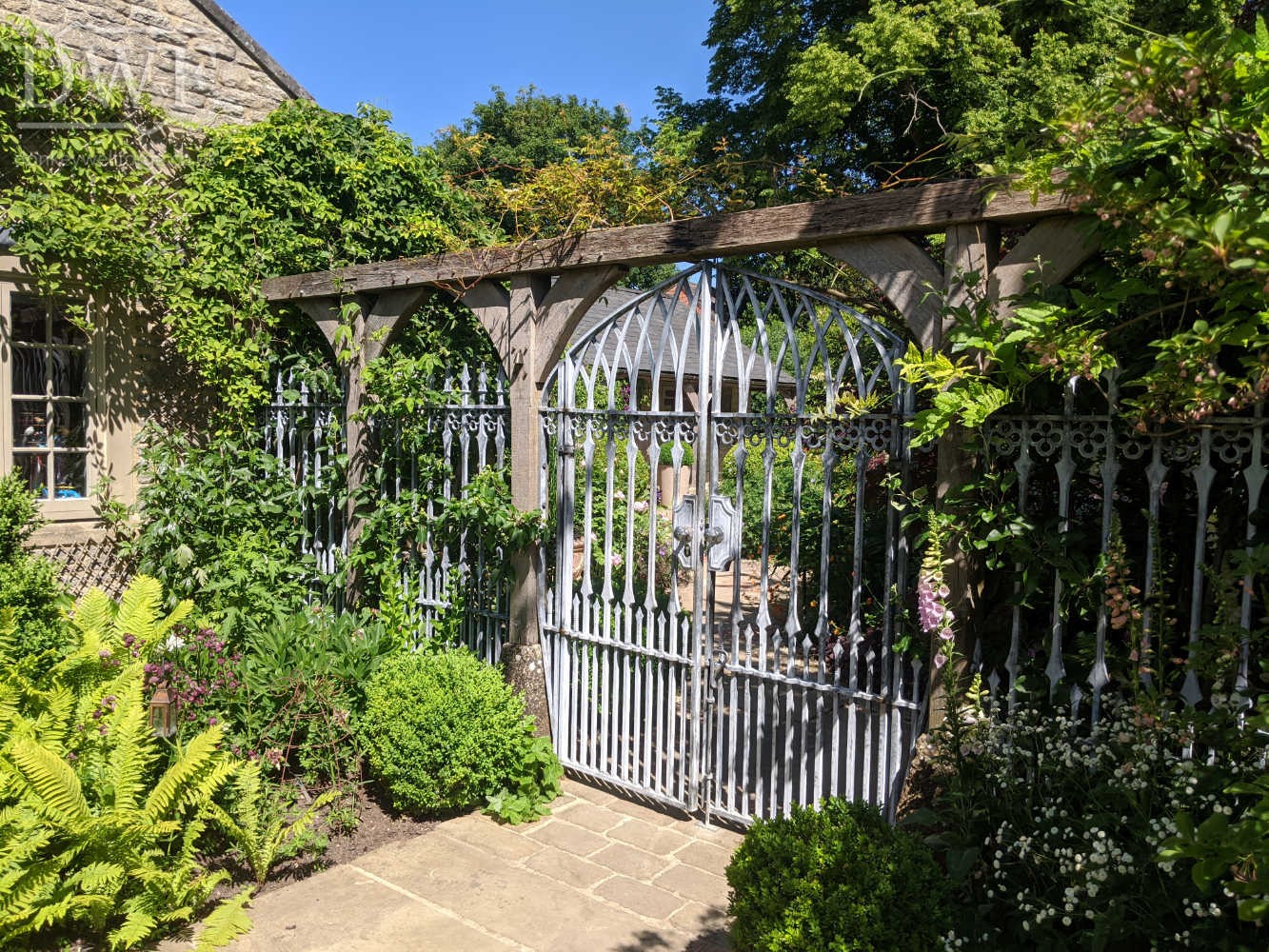 Gothic Garden Railing Panels and Gates