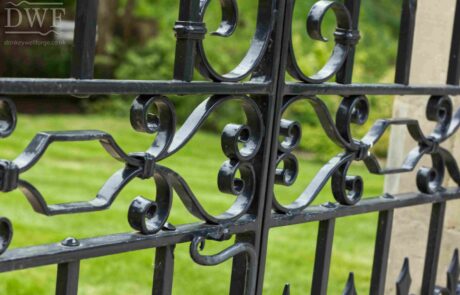 ornate-traditional-ironwork-forged-gates-donkeywell-forge-scrollwork-detail