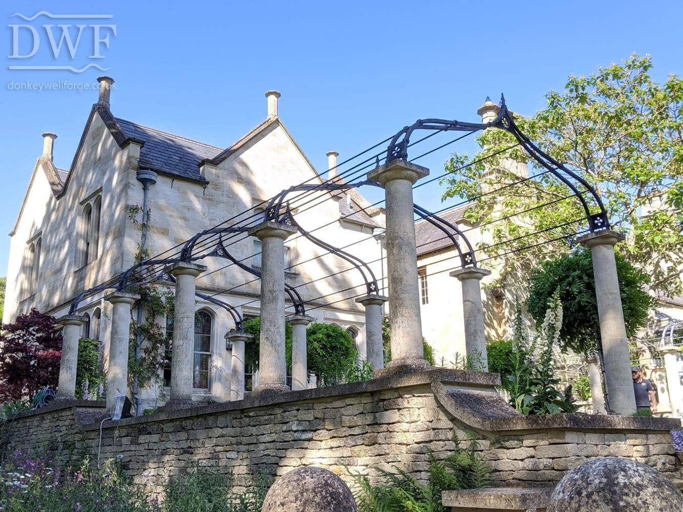 traditional-ironwork-gothic-garden-arches-riveted-forged