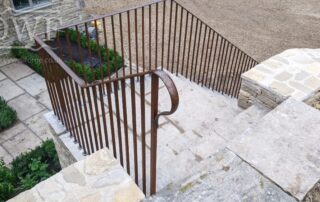 traditional-tallet-stair-handrail-balustrade-architectural-blacksmith-lead-ferric-aged-cotswold