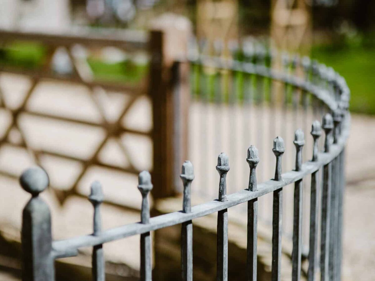 Bespoke Galvanised Iron Railings, Oxfordshire Cotswolds
