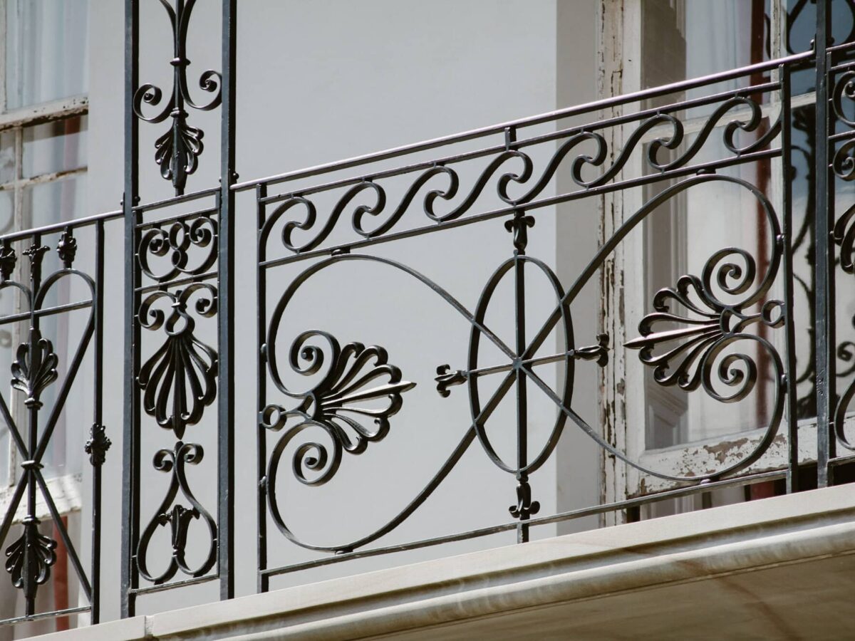 Wrought Iron Railings Georgian Townhouse Cheltenham