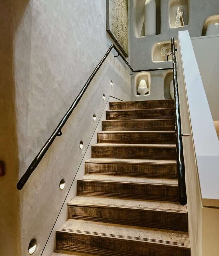 Textured Case Iron Railings